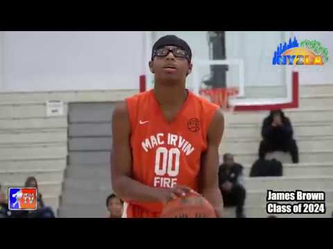 2024 James Brown Highlights at NY2LA Generation Next Tip Off
