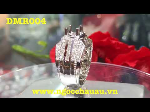 Nhẫn nam kim cương thiên nhiên DMR004