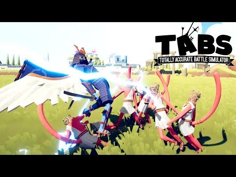 INSANELY OP! Valkyrie Shogun vs Monkey Zeus - TABS MODDED