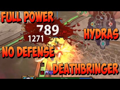 FULL POWER BUILD | NO DEFENSE | HYDRAS | DEATHBRINGER OWNAGE! - Masters Ranked Duel - SMITE
