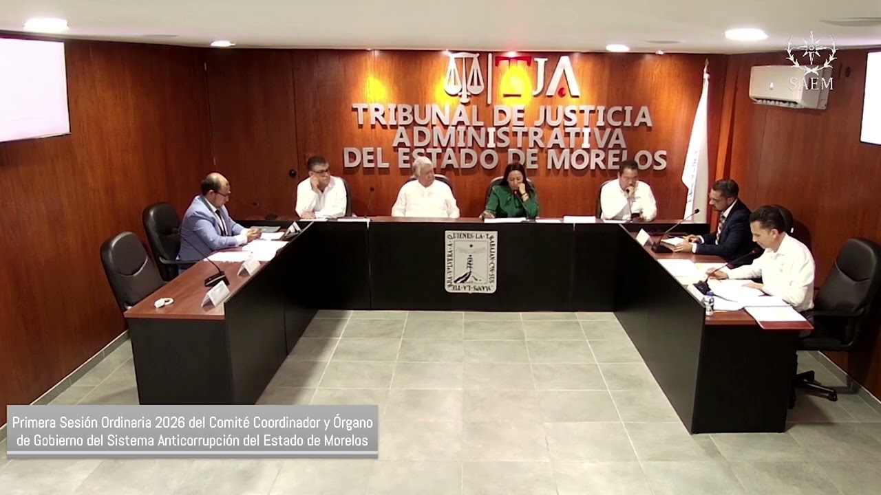 Primera Sesión Ordinaria 2026 del Órgano de Gobierno de la Secretaría Ejecutiva de la SESAEM