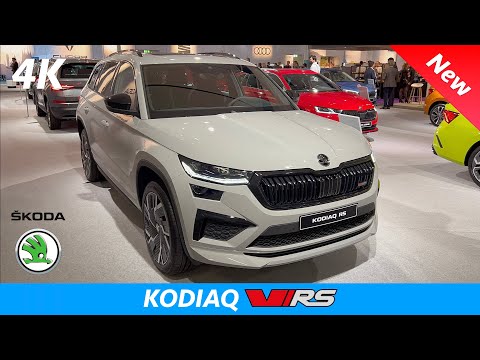 Škoda Kodiaq RS 2022 - FIRST look in 4K | Exterior - Interior (Facelift) 7 seats, Price