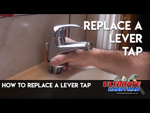 How to replace a single lever basin mixer tap