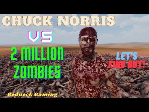 Chuck Norris vs 2 million Zombies - Ultimate Epic Battle Simulator 2