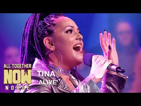 All Together Now Norge | Tina performs Alive by Sia | TVNorge