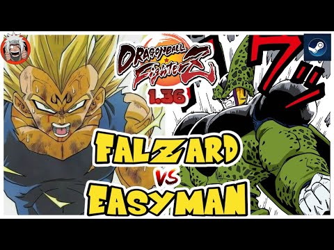 DBFZ Easyman vs Falzard (GokuSSJ, VegetaSSJ, Gohan) vs (Cell, TGohan, Gotenks)