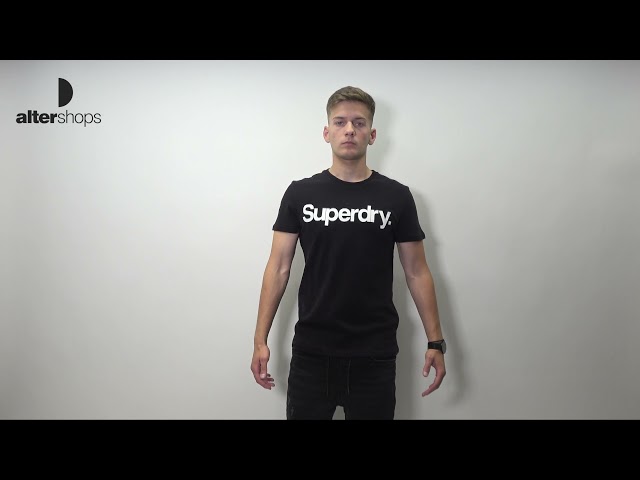 Vídeo relacionado con Superdry, T.Shirt Core Logo City T Shirt, M1012121A, City Purple, XL, Hombre