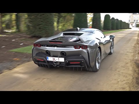 Ferrari SF90 Stradale Assetto Fiorano - Engine Start up, Accelerations, Fly By's!