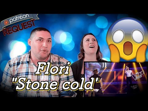 Flori: "Stone cold" –  Auditions a Ciegas - The Voice Kids| Spain|2018|COUPLES REACTION