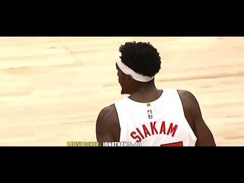 PASCAL SIAKAM forgets how to miss and made 9 straight points!!!🔥