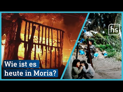 Flüchtlingslager Moria: 1 Jahr nach der Feuer-Tragödie | hessenschau