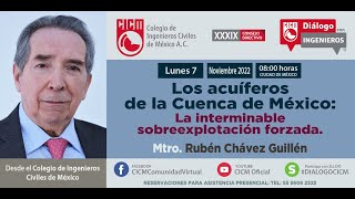 LOS ACUÍFEROS DE LA CUENCA DE MÉXICO: LA INTERMINABLE SOBREEXPLOTACIÓN FORZADA