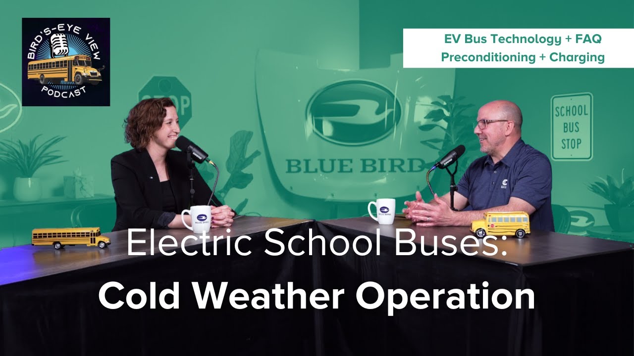 Electric School Buses: Cold Weather Operation