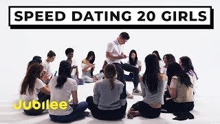 20 vs 1: Speed Dating 20 Girls | Jubilee x Solfa | Versus 1