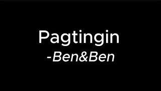 Pagtingin - Ben&amp;Ben ( Black and White Lyrics Video )