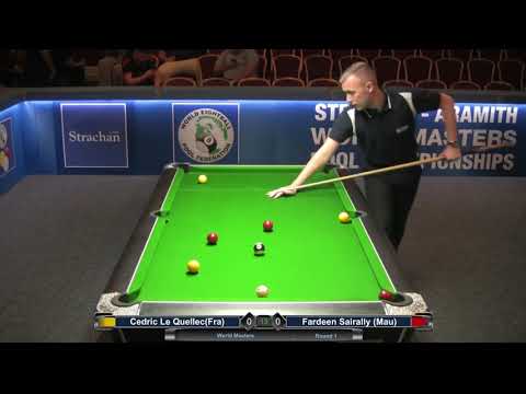 2019 WEPF MASTERS ROUND 1 C LE QUELLEC V F SAIRALLY