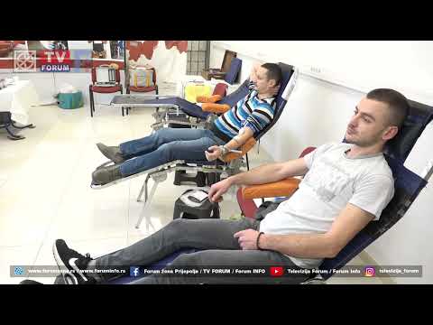 Prva akcija dobrovoljnog davalaštva krvi u Prijepolju u 2023. godini