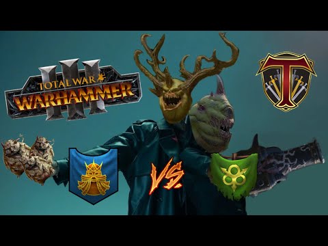Ku'gath MEETS CANNON - Nurgle vs Dwarfs | Total War Warhammer 3
