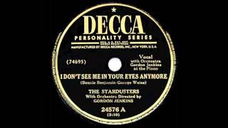 Gordon Jenkins & The Stardusters   I Don't See Me In Your Eyes Any More 1950 UK
