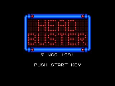 Head Buster (Game Gear 60Hz / JP) - Intro / Attract Mode
