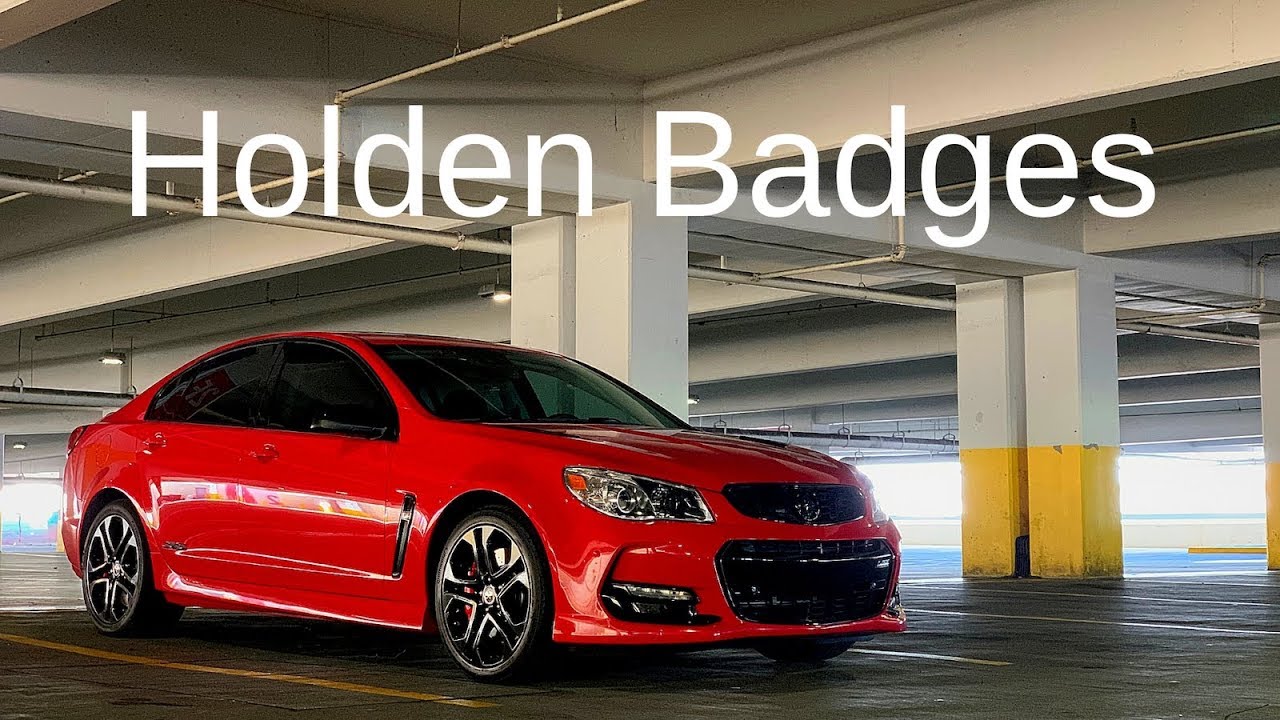 Watch video Holden Badges for Chevy SS Now Holden Badges for Chevy SS