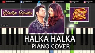 Halka Halka Song FANNEY KHAN | Piano Cover Chords Instrumental By Ganesh Kini
