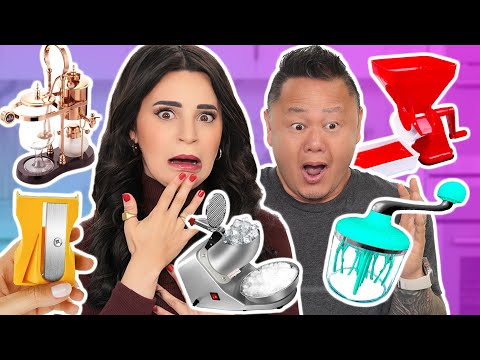 I Tested 10 Unique KITCHEN GADGETS! - Part 16