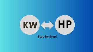 How to convert KW to HP