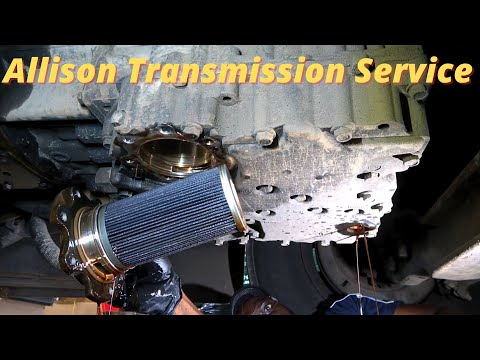 Allison Transmission Filter and Fluid Change - How to Do a Full Service On an Allison Transmission