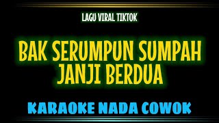 Download lagu BAK SERUMPUN SUMPAH JANJI BERDUA | MIMPI MANIS - Karaoke Nada Cowok mp3