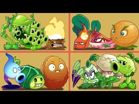 PvZ 2 4 Random Team Plants vs Team Zombies Part 28