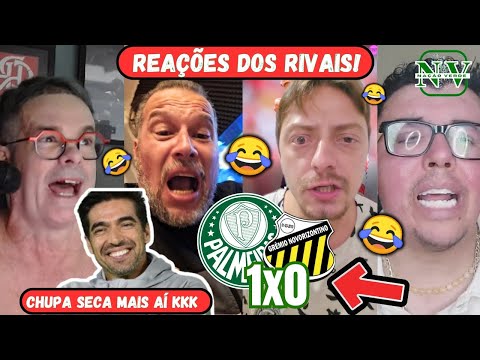 LET'S LAUGH! ⚠️ SEE THE REACTIONS OF THE ANGRY RIVALS TO PALMEIRAS' VICTORY! PALMEIRAS 1-0 NOVORI...