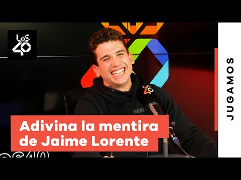 ADIVINA LA MENTIRA de JAIME LORENTE: Su primer beso, artista favorito...¿qué respuesta no es verdad?