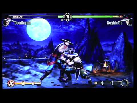 XFZ @ SuperCon 2011 - MK9 Quarterfinals - Deathgun (Kung Lao) vs (Kung Lao) Beyblade