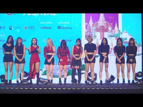 190608 [Talk] Black Velvet cover BLACKPINK @ 2019 K-POP Cover Dance Festival Thailand