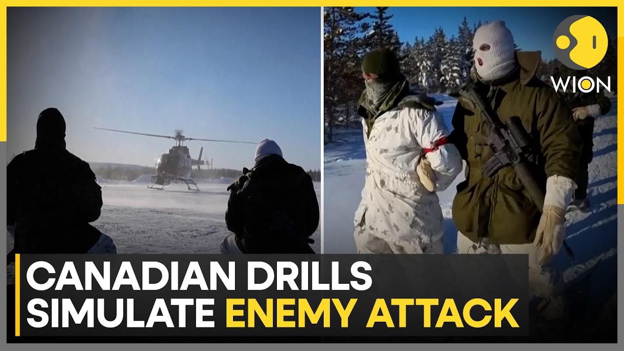 Canadian Armed Forces Conduct Arctic Drill Amid Freezing Conditions | WION