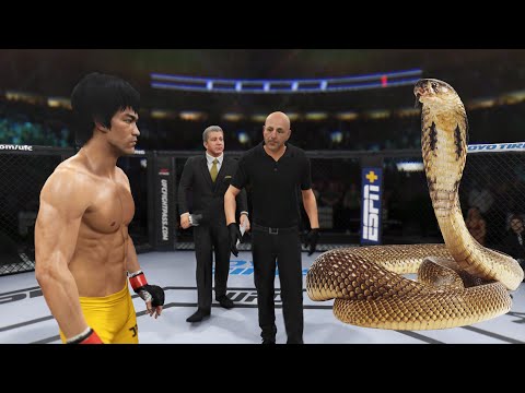 UFC 4 Bruce Lee vs Cobra | EA Sports UFC 4