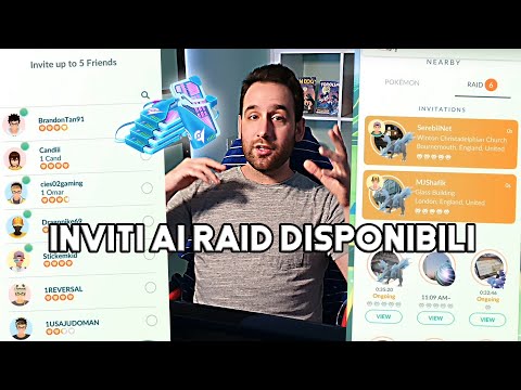 Inviti ai raid finalmente disponibili! Una vera RIVOLUZIONE dei raid remoti! - Pokémon Go Ita