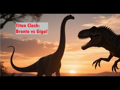 Brontosaurus vs Giganotosaurus | Which Dinosaur Was the Strongest?