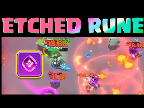 Archero 2 - Etched ELEMENTAL DOMAIN Rune - it's PRETTY AWESOME!!