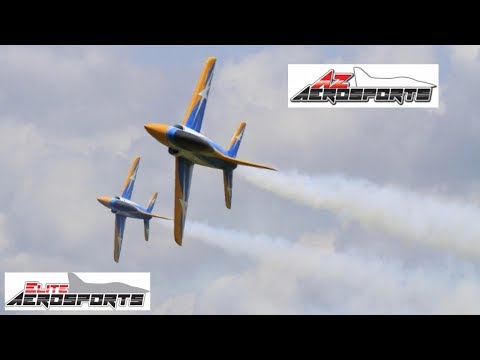 AZAEROSPORTS DUO ELITE AEROSPORTS 3.45 mtr HAVOC SPORTS JETS DISPLAY - LMA RAF COSFORD - 2019