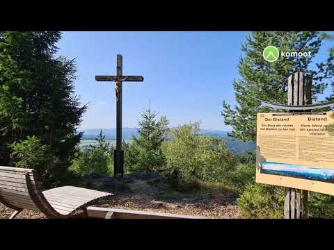 Wanderung Spiegelau - Bistand - Stausee Großarmschlag - Steinklamm #MyKomootStory #Glas #Bayern