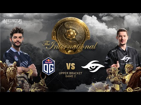 OG Vs Secret The International 10 Dota 2 | Game 2 | Upper Bracket
