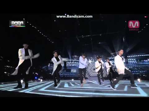 141203 EXO - Deep Breath & Overdose Remix Ver. @2014 MAMA