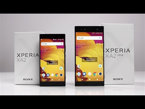 Unboxing: Sony Xperia XA2 & XA2 Ultra (Deutsch) - Mittelklasse mit altem Design? | SwagTab