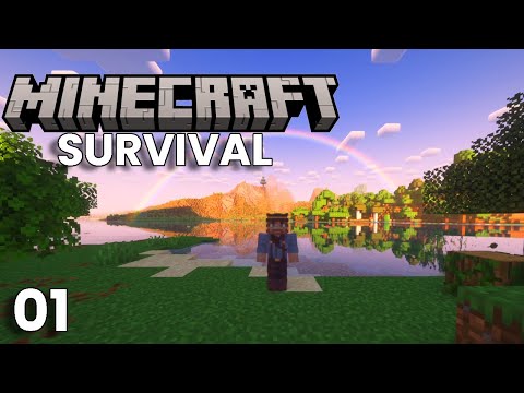 A Fresh Cozy Start! | Let's Play Cozy Survival Minecraft | Episode 1