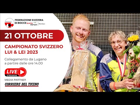 Campionato Svizzero Lui & Lei 2023 - Bocce - Lugano