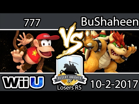 DK3 Singles -LR5 BuShaheen (Bowser,Shiek) vs 777 (Diddy)