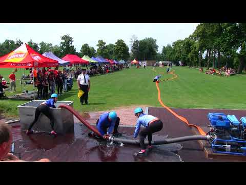 SDH Křenovice - ženy -1. pokus - 37,79 s (LP 37,60 s) - BHL Tvrdonice 2019