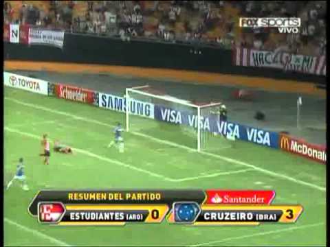 Estudiantes 0-3 Cruzeiro Copa Libertadores 2011